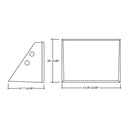 Envision LED-WPFC-TRZ-5P120-TRI-BL-PC Wall Pack: FC-Trap-Line: Sensor Ready, 120/110/100/90/80W, Black