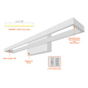 Envision LED-VT-ID-24-21W-5CCT-WH Vanity Light - Indirect, White