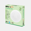 Envision ECV-DSM-6-15W-5CCT-WH 6" Disk Light Surface Mount, White