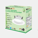 Envision ECV-RDL-4-10W-5CCT-WH-BFL 4" Retrofit Downlight: ECO-Line Baffle, White