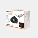 Envision LED-DLJBX-TML-GMB-2R-8W-5CCT-BLK 2" Gimbal Round Downlight: Trimless-Line, White