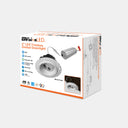 Envision LED-DLJBX-TML-GMB-2R-8W-5CCT-WH 2" Gimbal Round Downlight: Trimless-Line, White