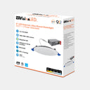 Envision LED-SL-PNL-8R-22W-5CCT-0/10V 8" Slim Panel Wafer 120-277V 0-10, White
