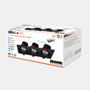 Envision LED-SQM3-4-45W-5CCT-BLK 4" Multiple: Triple Head, Black