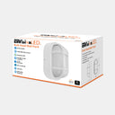Envision LED-WPBH-3P20-TRI-WH-PC Wall Pack: BULK-Line - Oval Checker, 20/16/12W, White