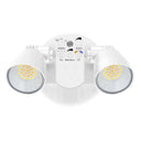 Envision LED-XSL2R-2P25-TRI-WH-PIR Security Light - Round Double Head PIR, 25/16W, White