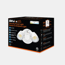 Envision LED-XSL2R-2P25-TRI-WH-PIR Security Light - Round Double Head PIR, 25/16W, White