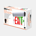 Envision LED-EM-EXT-EL-RG Emergency Exit Sign Red/Green Selectable Letters, 3w, Aluminum