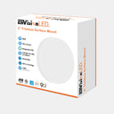 Envision LED-TSM-5R-12W-5CCT-WH 5" Round Surface Mount: Trimless-Line, White