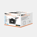 Envision LED-SQM1-TML-4-15W-5CCT-BLK-20 4" Multiple Trimless: Single Head, Black