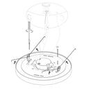 Envision TSM-6CLIP TSM-7: 6" Recessed Can Converter, Bronze