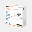 Envision LED-SL-PNL-10R-22W-5CCT-0/10V 10" Round Slim Panel Wafer 0-10, White