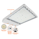 Envision LED-ARL3-3B-5P300-TRI-WH-HV Area Light: OPTIC-Line (Selectable), 300/270/240/210/180w, White