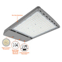 Envision LED-ARL3-3B-5P430-TRI-GRY-UNV Area Light: OPTIC-Line (Selectable), 430/400/370/340/310w, Gray