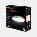 Envision LED-SLDSKR-7-15W-RGB+W-WH 7" Surface Mount Round: Slim-Line SMART, White