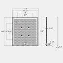 Envision ARL3-3P300-3B-1-2-3 Area Light: OPTIC-Line (Selectable): Lens for Type I, II, III 5P300