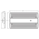Envision LED-LHB-OPT-3P240-CTRI-UNV Linear Highbay: OPTIC-Line, 240/215/180w, White Frosted