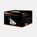 Envision CADM-4-WASH-CSH 4" CADM: Wall Wash Clear-Specular Haze Reflector/White Trim