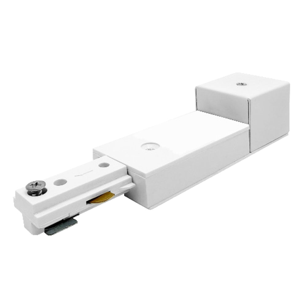 Envision TS3-SM-CD-WH Conduit Power Feed: 3-wire power connector with conduit, White