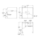 Envision LHB-3P-PDM LHB: Pendant mount bracket up to 320W