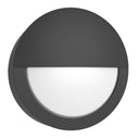 Envision LED-WPBH-RDSC-3P15-TRI-BZ-PC Wall Pack: BULK-Line -Round Checker, 15/12/9w, Bronze