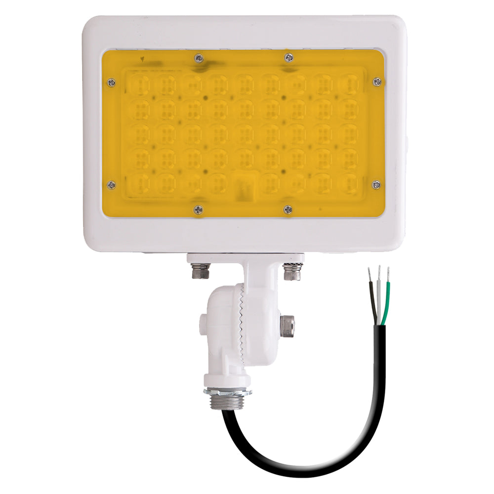 Envision LED-ARL-2P30-22K-WH-KN-PC Mini Flood: M-Line 1/2" Knuckle, 30/15w, White