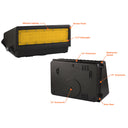 Envision LED-WPFC-5P80-22K-BZ-PC Wall Pack: FC-Line, 80/64/48/32/16W, Bronze