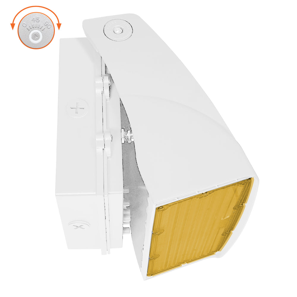 Envision LED-WPFC-ADJ-3P50W-22K-WH Wall Pack: AFC-Line, 50/40/30W, White