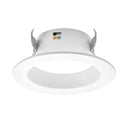 Envision ECV-RDL-4-10W-5CCT-WH-SM 4" Retrofit Downlight: ECO-Line Smooth, White