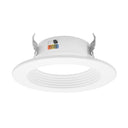 Envision ECV-RDL-4-10W-5CCT-WH-BFL 4" Retrofit Downlight: ECO-Line Baffle, White