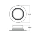 Envision ECV-RDL-4-10W-5CCT-WH-BFL 4" Retrofit Downlight: ECO-Line Baffle, White