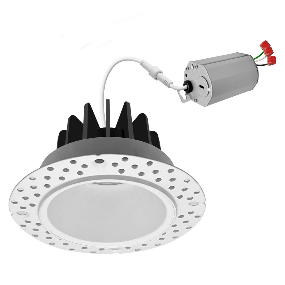 Envision LED-DLJBX-TML-2R-8W-5CCT-WH 2" Round Downlight: Trimless-Line, White