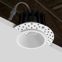 Envision LED-DLJBX-TML-2R-8W-5CCT-WH 2" Round Downlight: Trimless-Line, White