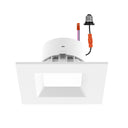 Envision LED-DL-SQ-4-9W-5CCT-UNV-0/10V 4" Retrofit Downlight: RDL-Line, White
