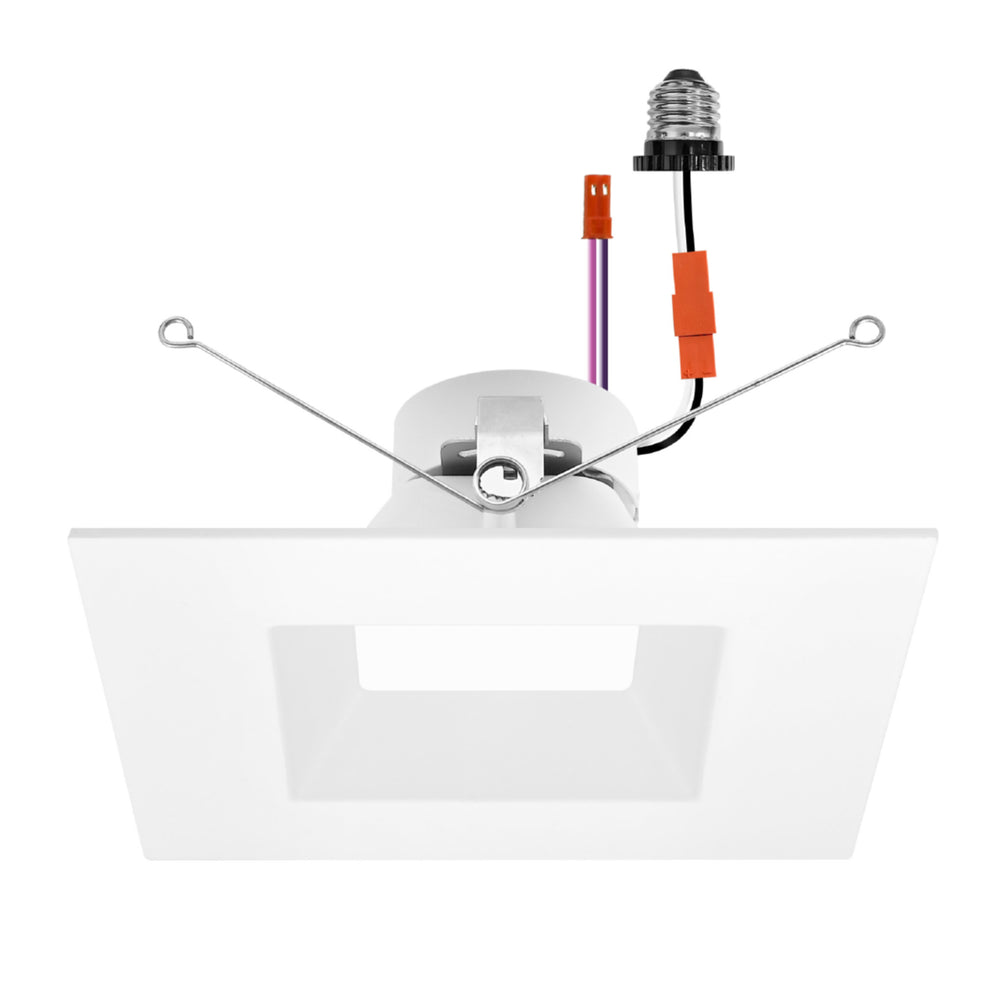 Envision LED-DL-SQ-6-13W-5CCT-UNV-0/10V 5/6" Retrofit Downlight: RDL-Line, White