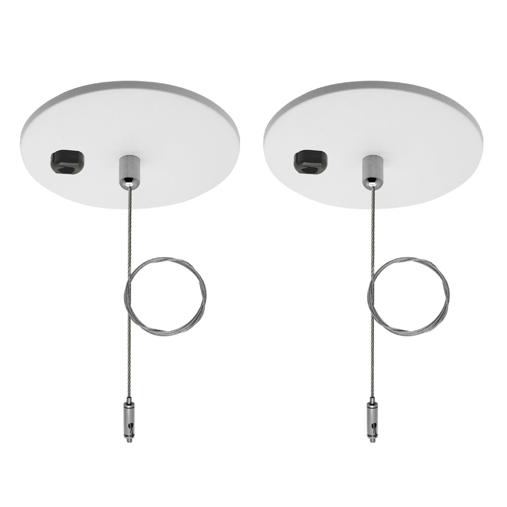 Envision UDL2-6FT-CPR-1WR-WH Suspension Kit:6' Canopy Top 1 Wire (2 pcs)