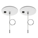 Envision UDL2-6FT-CPR-1WR-WH Suspension Kit:6' Canopy Top 1 Wire (2 pcs)