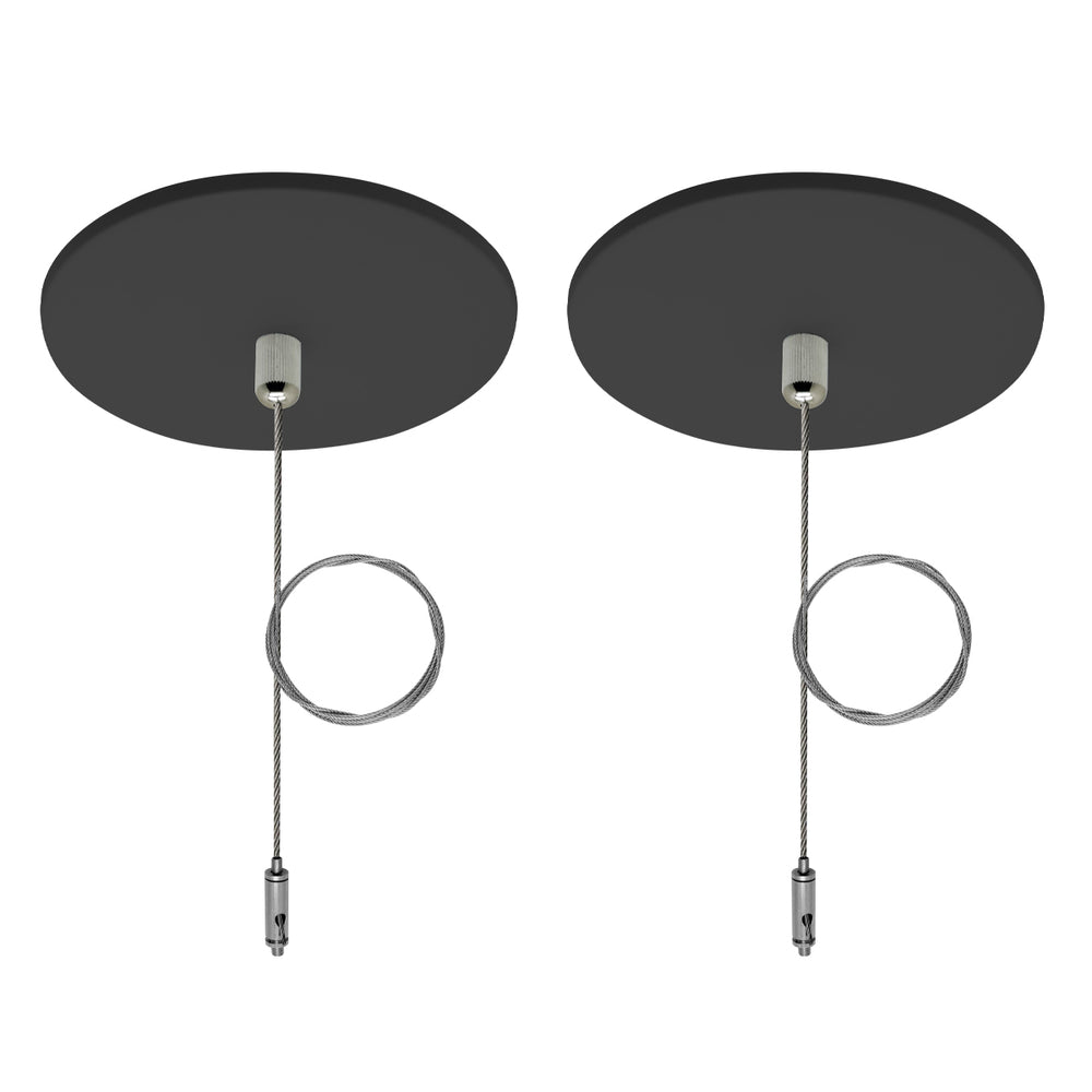 Envision UDL2-6FT-CPR-1WR-BL Suspension Kit:6' Canopy Top 1 Wire (2 pcs)