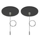 Envision UDL2-6FT-CPR-1WR-BL Suspension Kit:6' Canopy Top 1 Wire (2 pcs)