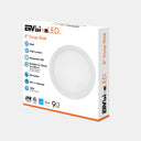 Envision LED-CDSK-8-27W-5CCT-WH 8" Disk Lite High Lumen: Cusp-Line, White