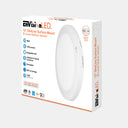 Envision LED-SLDSKR-12-23W-5CCT-WH-BMS 12" Surface Mount Round: Slim-Line, White