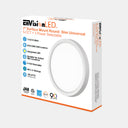 Envision LED-SLSM-7R-3P15-5CCT-WH-UNV 7" Surface Mount Round: Slim Universal, 15/10/7w, White