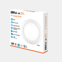 Envision LED-CDSK-4-8W-5CCT-WH 4" Disk Lite: Cusp-Line, White