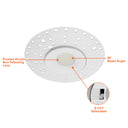 Envision LED-DSD-TML-4-11W-5CCT-WH 4" Surface Downlight: Trimless, White