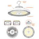 Envision LED-RHB3C-3B-3P240-TRI-WH-UNV-10 RHB3C High Bay: OPTIC-Line (Selectable), 240/200/180w, White