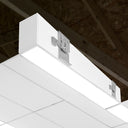 Envision LED-ALIN2-FL-6FT-3P75-D-5CCT-WH-TB 6' Architectural Linear Recessed Downlight T-Bar Frosted, 60/45/30w, White