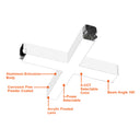 Envision LED-ALIN2-X-D-5CCT-WH X-Shape Connector Downlight, 10/7.5/5w, White