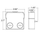 Envision RST-SR Sensor Receptacle (REQUIRED), <1W, White