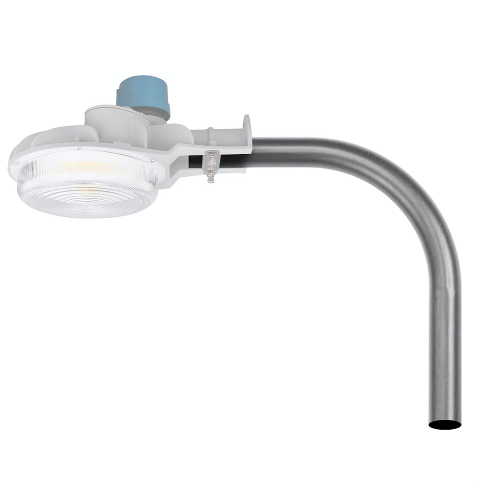 Envision TN-L-POLE BDD: Tenon Bracket, Silver