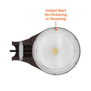 Envision LED-BDD-60W-TRI-BZ-PC Barn Dusk to Dawn Area Flood: Bolt-Line, Bronze